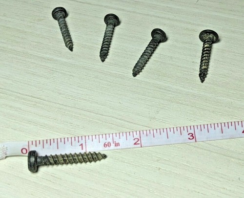 Genuine La Z Boy lot of 5 Wood Screw ~ 1.4" Long Lazy Boy Lazyboy Hardware Part
