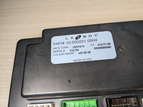 Lazy Boy Junction Control box La Z LAZ Power Electric Recliner 10.000201.0004