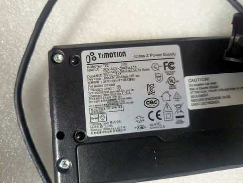 Factory ORIGINAL Timotion TP2 TP2P Class 2 IP20 La-Z-Boy Power Supply 5 Pin Part