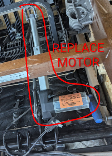 La-Z-Boy TA9-2060-009 motor actuator Replace 10.000173 Lazy Boy
