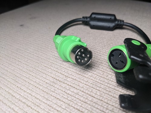 La Z boy 8 3 Pin Connect Actuator Green Cable Lazy Electric Recline Lift part